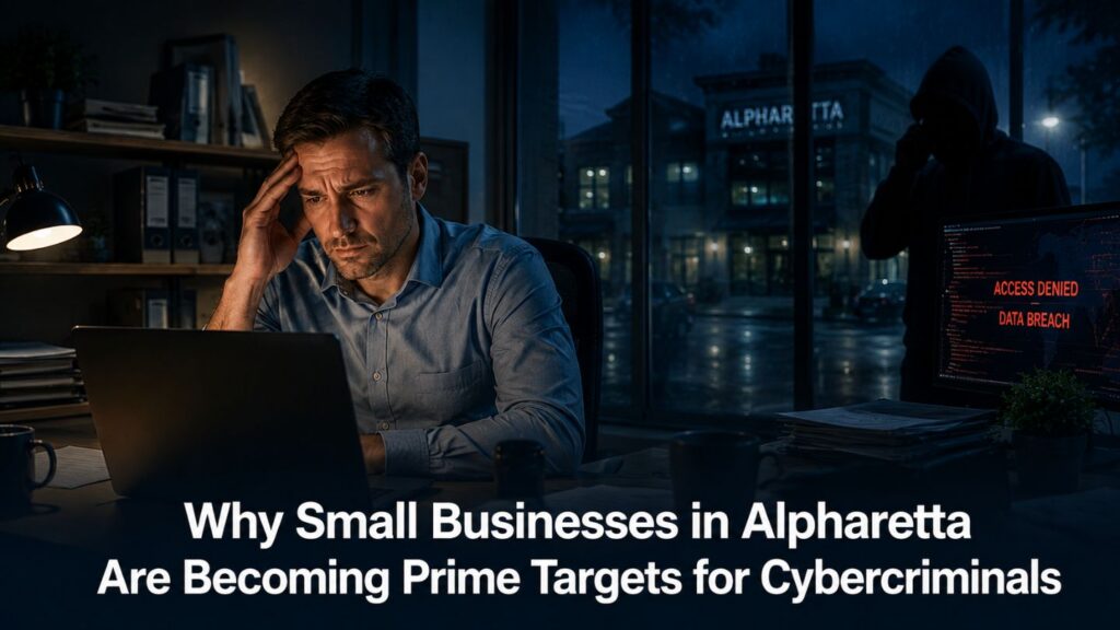 Why Small Businesses in Alpharetta Are Becoming Prime Targets for Cybercriminals