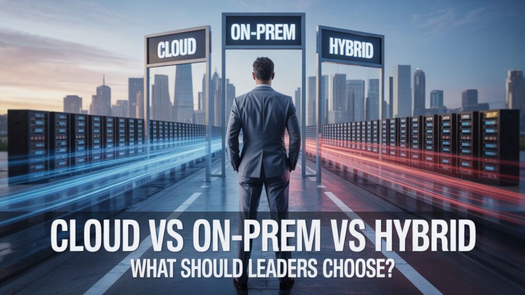 Cloud vs On-Prem vs Hybrid: Guide for IT & Business Leaders
