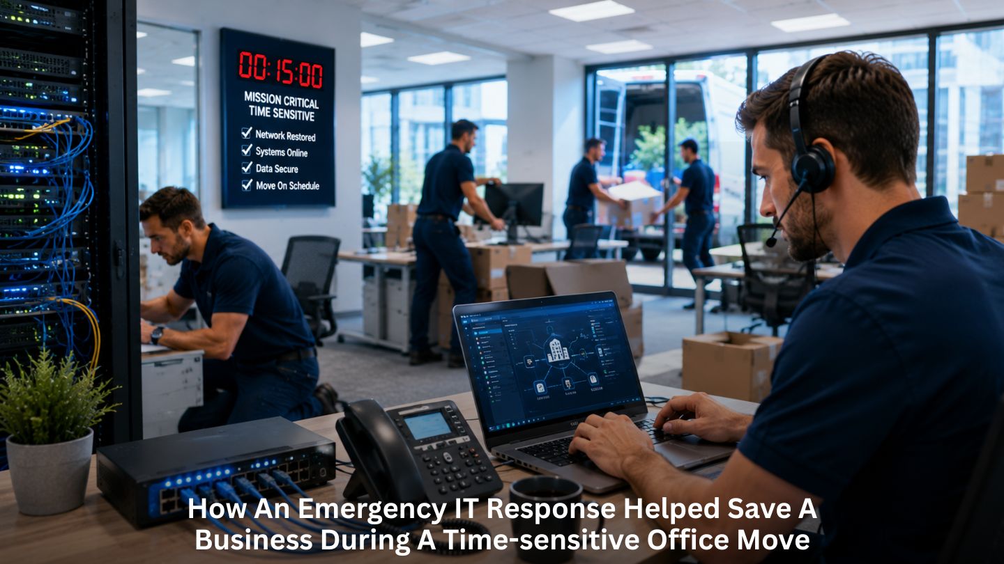 How An Emergency IT Response Helped Save A Business During a Time-Sensitive Office Move