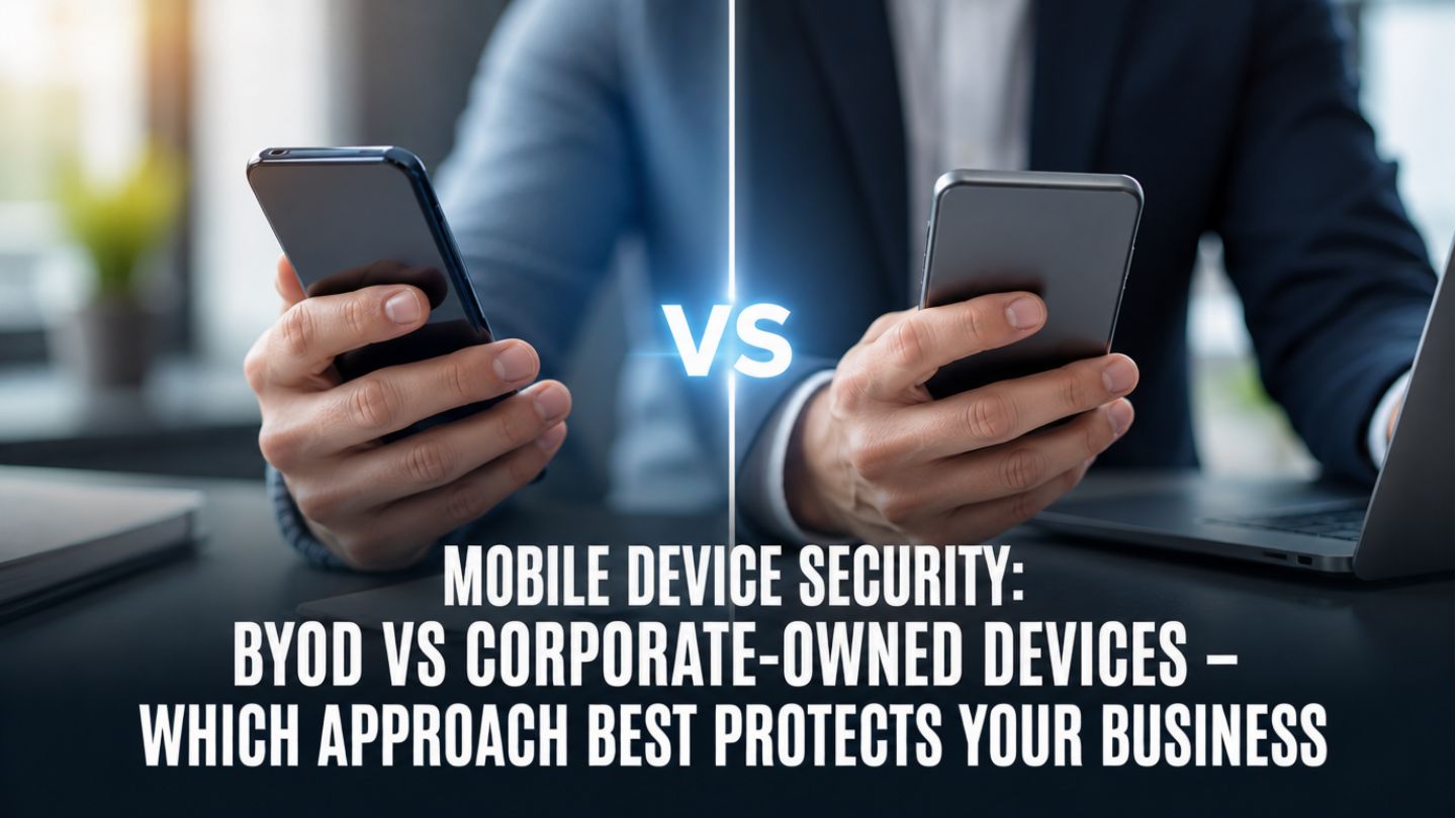 mobile device security: byod vs corporate-owned devices - which approach best protects your business