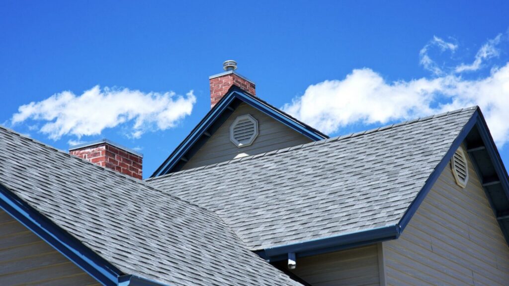 residential home with asphalt shingle roof