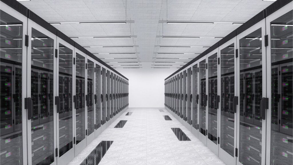 Server Room with Multiple Data Centers